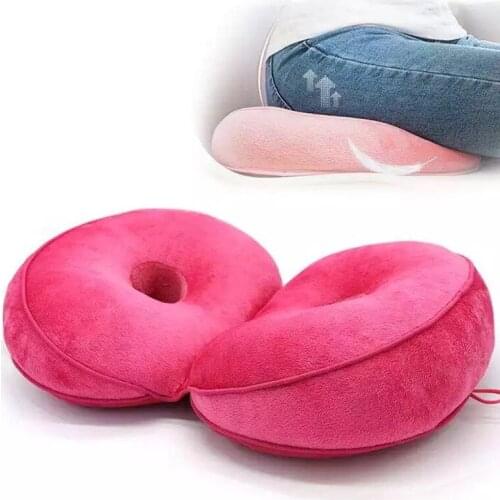 Seat Cushion Multifunctional Dual Comfort Memory Foam of Hip Lift Seat Cushion 8 Colour Beautiful Butt Latex Seat Cushion