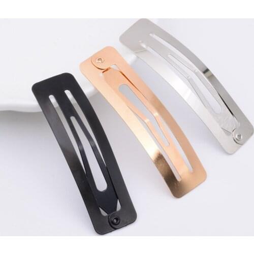 Simple Black Silver Gold Hair Clips Girls Hairpins Bb Clips Barrettes Headbands For Women Hairgrips Snap Hair Clips Hair Tools