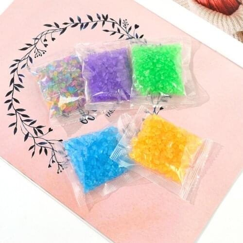 6 Colors Frosted Glass Sea Beach Glass Beads Bulk Granular Glass For Handmade DIY Jewelry Decoration Crafts Making