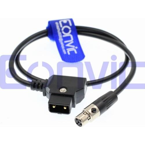 Tvlogic VFM 5.6" Monitor 39' D-Tap Male to Female (Tinny) MINI XLR 4 Pin cable