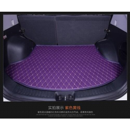 Dedicated Waterproof Carpets No Odor Rugs Car Trunk Mats for Corrola Camry Trunk Mat RAV4 Bora Sonata Love CD