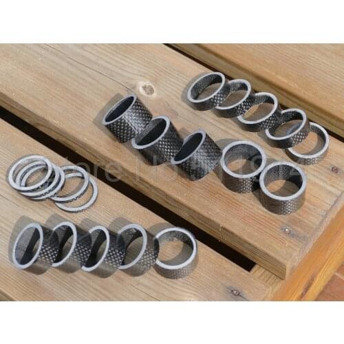 2017# Brand New Full Carbon Headset Spacer Toray Carbon Hight : 3/5/10/15/20mm Dia. : 1 1/8"
