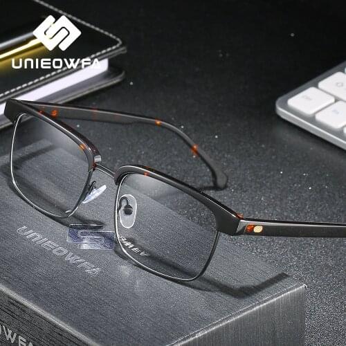 Acetate Prescription Optical Glasses Frame Men High end Italy Myopia Eyeglasses Frame Retro Clear Transparent Eyewear Frame 2020