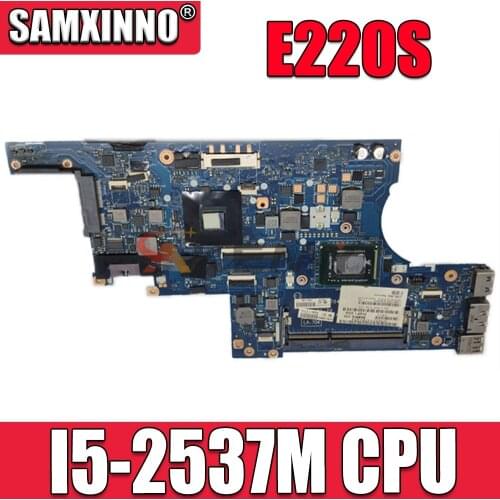 Akemy 04W6559 PIVP1 LA-7041P MAIN BOARD For Lenovo Thinkpad Edge E220S Laptop Motherboard SR03W I5-2537M CPU DDR3