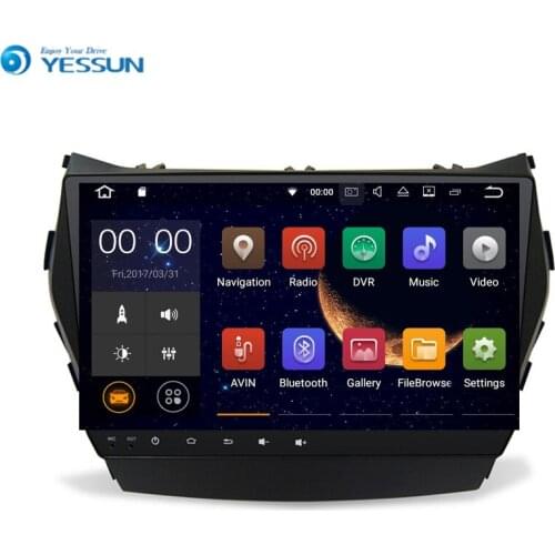 YESSUN Android Radio Car Player For HYUNDAI IX45 / SANTA FE 2013~2016 Stereo Radio Multimedia GPS Navigation With WIFI AM/FM