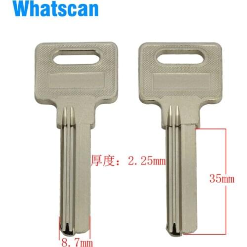 B146 35 long Wan Jia right blank key door key