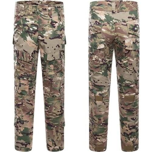 G3 Airsoft Military Tactical Pants Waterproof Cargo Pants Men Breathable SWAT Army Combat Trousers Multicam Camo Work Joggers