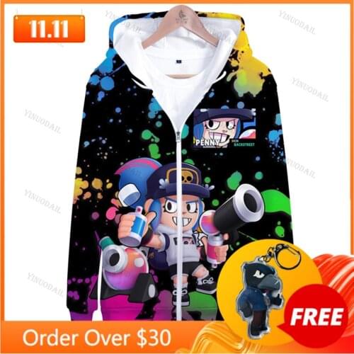 Childrens Wear Browlers 3d Swearshirt Boys Girls Tops Kids Hoodie Browlings VOID GENE Leon Star, Hoodies Teen Clothes