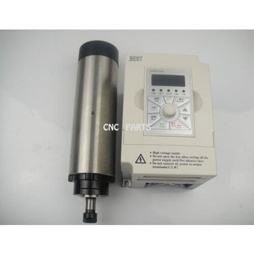 CNC milling spindle ER11 800w air cooling spindle motor +1.5KW inverter