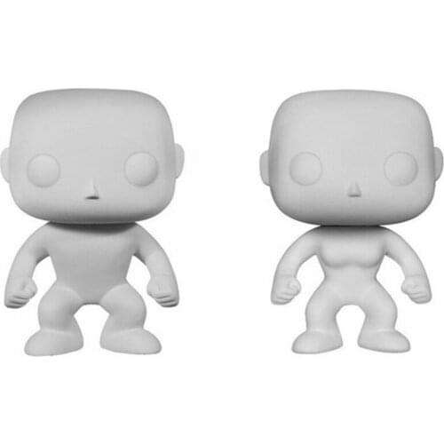 FUNKO DIY Toy Models Without Coloring Male/Female Doll Vinyl Action Figure PVC Model Gift For Kids Birthday Gifts