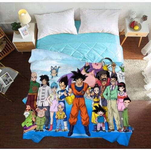 Good quality 3D Wukong Polyester Comforter Printed Bedding Print Summer Thin Quilt Air Conditioner Quilt Quilts for Double bed