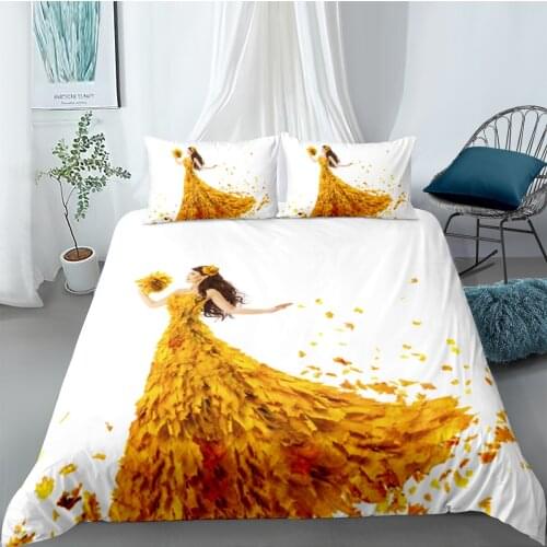 2/3PCS Solid Color Duvet Cover Comforter Bedding Set Microfiber Quilt Cover Single Double Queen King Beautiful Girl Bedclothes
