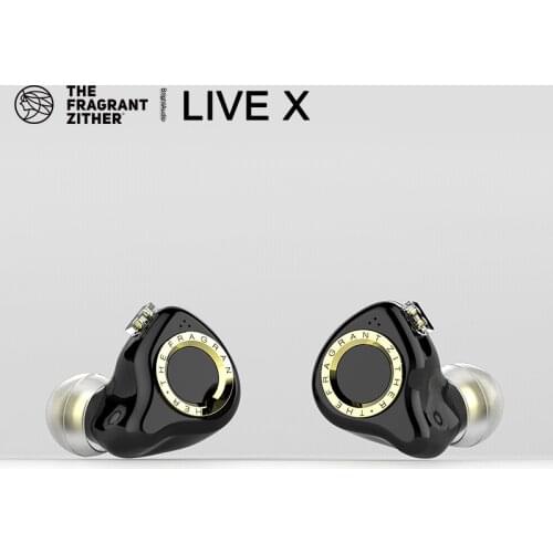 TFZ LIVE X 11.4MM Dual Cavity Dynamic Driver In-ear Earphone IEM with Nano-Gold Diaphragm Unit 0.78mm Detachable Cable Headset