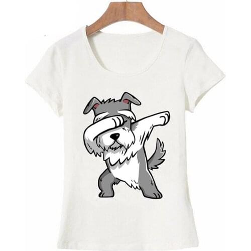 Novelty Dachshunds Dog Art T-Shirt women Fashion Funny Animal Print T Shirts Summer Short Sleeve Casual tee Tops Female