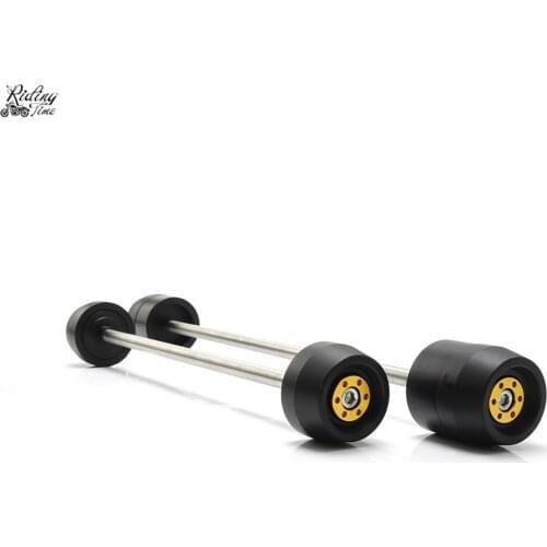 Motorcycle Front Rear Axle Fork Crash Sliders Wheel Protector For Aprilia RSV4 RSV4-RF RSV4-RR RSV4-R TUONO V4 RR 2009-2020