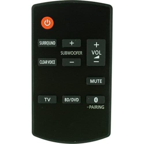 Remote Control For Panasonic N2QAYC000103 SC-HTB18 SC-HTB18EG-K SC-HTB18EB-K 2.1 Bluetooth Home Theater Sound Bar Audio System