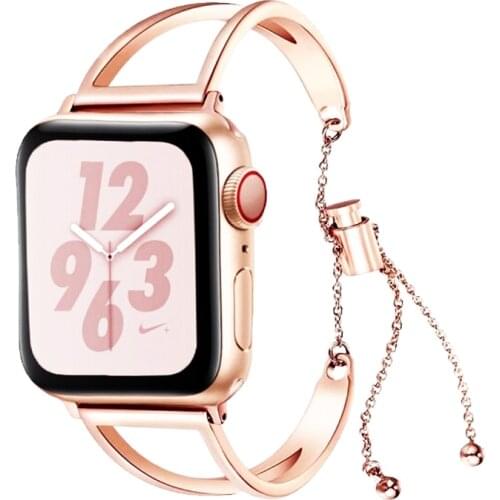 316L stainless steel strap for apple watch band 44mm 42mm 40mm 38mm bracelet metal watchband for iwatch SE/6/5/4/3/2 belt