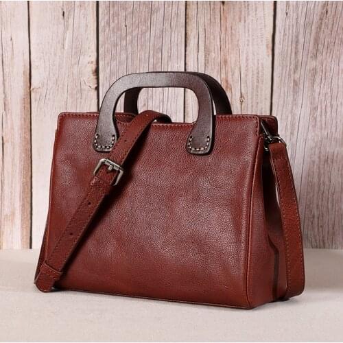 Luxury soft genuine leather Women Messenger Bags Simple Handbags Women Shoulder Bag Big Tote Vintage Ladies Crossbody Bags New
