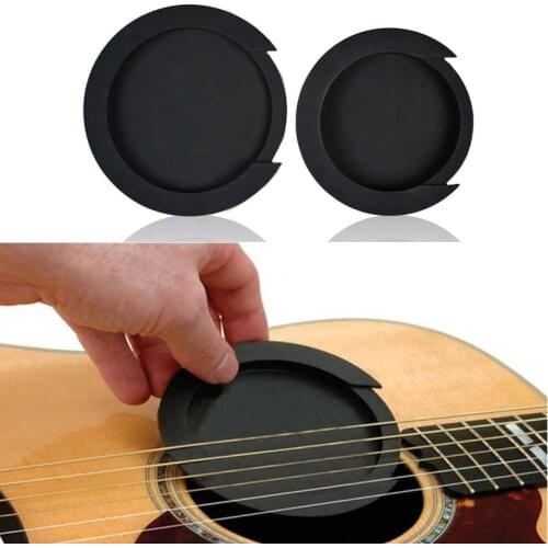 Silicone Classic Guitar Buster Sound Hole Cover Guitar Noise Reduction Guitar Accessories 2 Sizes Buffer Block Stop Plug Parts