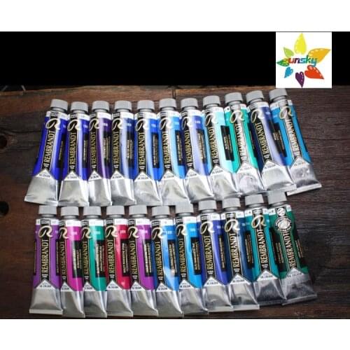 Original Talens REMBRANDT series Artists' Oil color Strong light resistance Tubular 40 ml single 120 colors Self selected