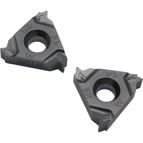 WS5125 16ER 14W 20pcs CNC Carbide thread stainless steel insert knife blade lathe Threading Turning Carbide Inserts