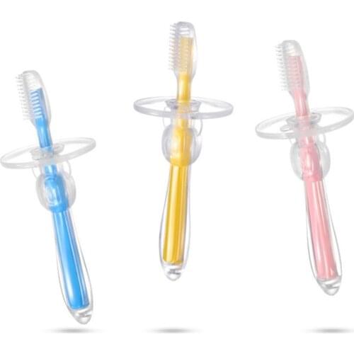 1PC Kids Soft Silicone Training Toothbrush Baby Children Dental Oral Care Tooth Brush Tool Baby kid tooth brush baby items