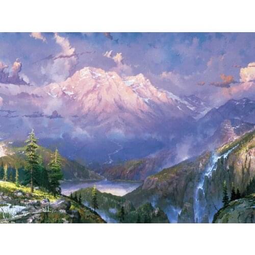14/16/18/27/28 Top Quality Beautiful Counted Cross Stitch Kit Abstraction Beauty and Grape Landscape Landscape