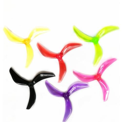 2 Pairs 5043 Propeller 5x4" 3 blades Propeller Tri-Blade Prop CW/CCW for FPV Racing Drone Quadcopter QAV 210 230 250 330 frame