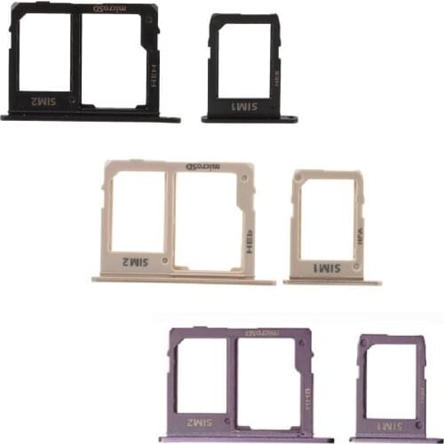 2PCS OEM Dual SIM MicroSD Card Tray Holder Part for Samsung Galaxy J6 2018 J600
