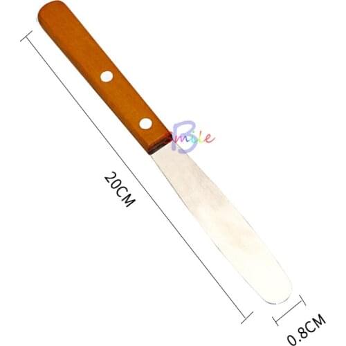 1pcs Dental Waxing Plaster Spatula Carvers Metal Mixing Spatula Knife For Dental Lab Tool