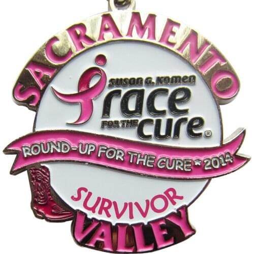 3D/2D Custom Design Stamping Iron Metal Survivor Medal k 200166