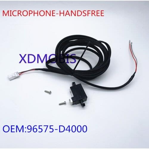 Car Microphone Navigation Microphone for ACCENT CRETA GRANDEUR\AZERA I30N IONIQ KONA ELANTRA ADVELOSTER 16-2017-2019 96575-D4000