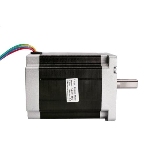 Free Ship 3PCS Nema 34 stepper motor 1232oz.in 34HS1456 5.6A bipolar 4wires CNC longs motor