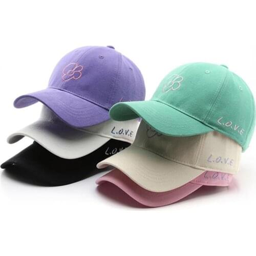 Doitbest 2021 Couples baseball caps mom dad hat for women men Sun flower embroidery snapback cap Summer gorras hombre
