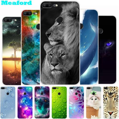 For Honor 9 Lite Case Silicon TPU Back Cover Soft Phone Case For Huawei Honor 9 Lite LLD-L31 Case Funda on Honor 9Lite Case Lion