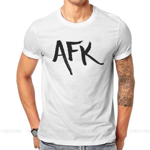 DOTA Real Time Strategy Game Crewneck TShirts AFK Personalize Homme T Shirt Hipster Clothing Size S-6XL