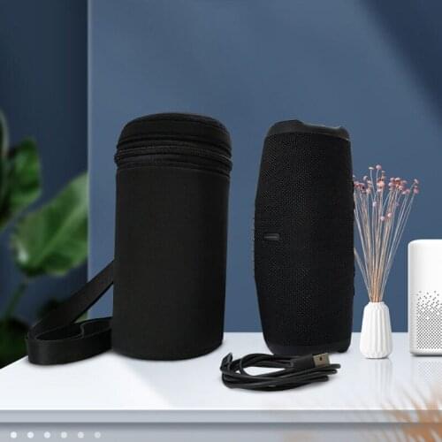 Elastic Rubber Travel Case For J-B-L Charge 5 Speaker Carry Storage Case Pouch Bluetooth Speaker Bags