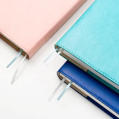 A5 Diary notebook 160 sheets to dos notebooks faux leather book grid paper soft cover planner journal stationery