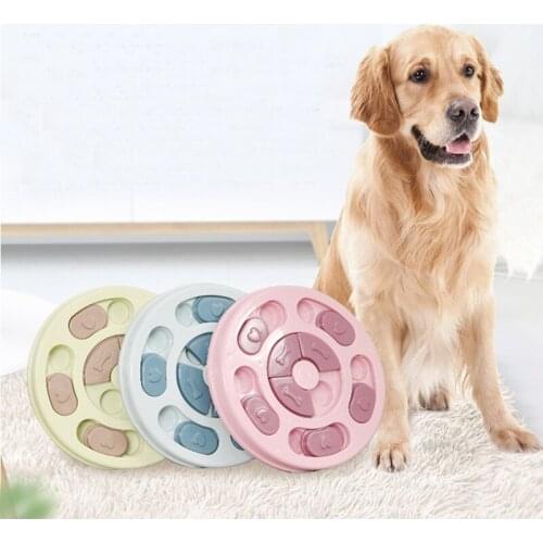Dog Puzzle Toys Increase IQ Interactive Slow Food Dispenser Pet Dog Training Games Feeder For Small Medium Dog Puppy