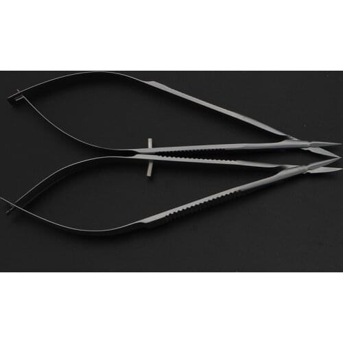 Beauty Scissors Ophthalmology Microsurgery Equipment Double Eyelid Open Eye Scissors Trabecular Scissors Surgical Scissors