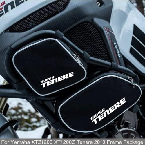 For Yamaha XTZ1200 XT1200Z Super Tenere Bumper Frame Crash Bars Bags Repair Tool Placement Waterproof Bag Package Toolbox