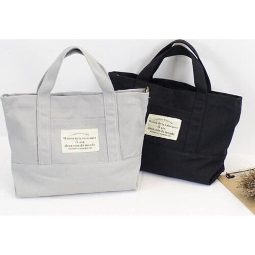 2018 New Simple Messenger Bag Canvas Arts And Arts Shoulder Bag Handbag Korean Womens Bag Shopping Bag