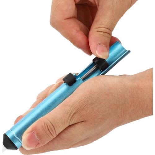 Solder Sucker Manual Tin Suction Pen Handheld Soldering Desoldering Pump Tin Removal Tool