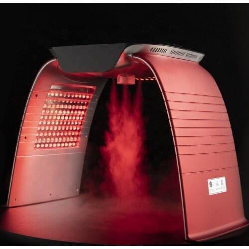 PDT Photon Skin Rejuvenation Led Therapy Facial Mask Cold Nano Spray Hot Compress UV Light Absorb Ca