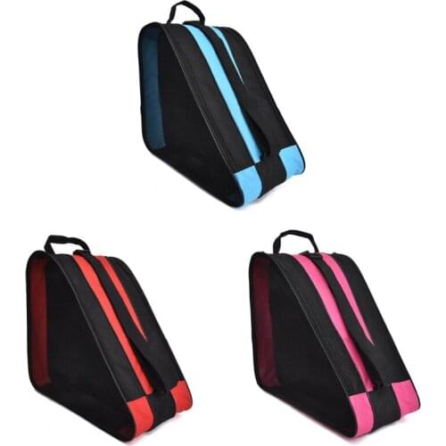 Portable Children Roller Skates Thickened Single/Double Shoulder Backpack Sports