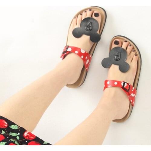 Casual Soft Cork Flip Flops Women Summer Slippers Beach Slide Sandals Mq Cross Buckle Strap Girls Ladies House Outside Shoes