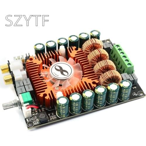 TDA7498E high power digital power amplifier board 2.0 HIFI stereo 160W*2 support BTL220W DC12V-36V
