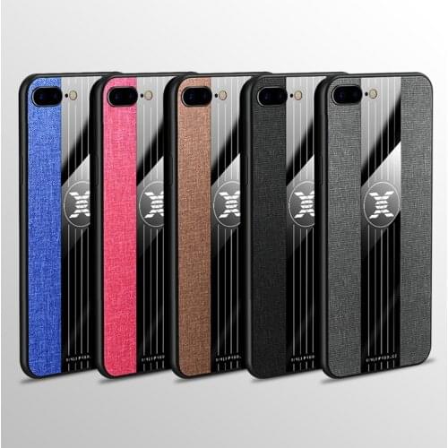 Fabric with Ring Holder Phone Case for IPhone 6 6s 7 8 Plus IPhone6 IPhone7 IPhone8 6Plus 7Plus 8Plus Suction Stents Back Covers