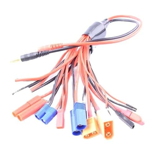 13 in 1 RC Lipo Battery Multi Charger Plug Adapter Converter Charging Cable for rc car and plane accessories