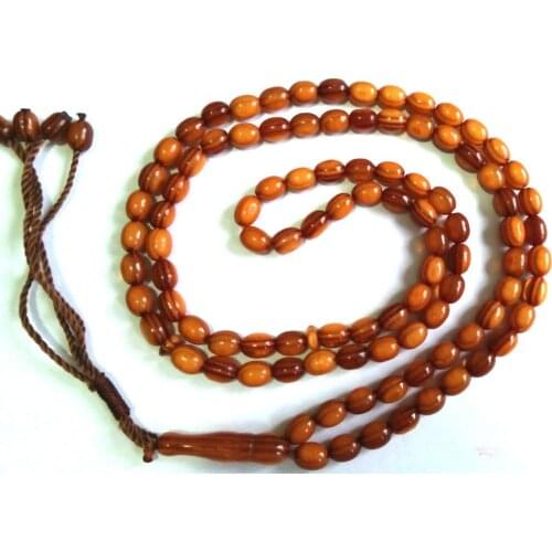 3pc/lot Beautiful Islamic 99 Resin 6mm*8mm prayer beads Rosary Tasbih Allah Muslim misbaha masbaha subha sibha tesbih tasbih